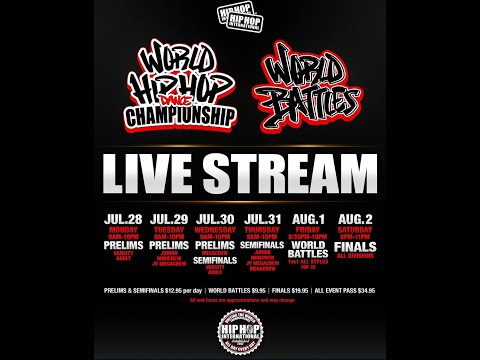 FINAAAAL VAI BRASIL 2025 World Hip Hop Dance Championship ! ! !