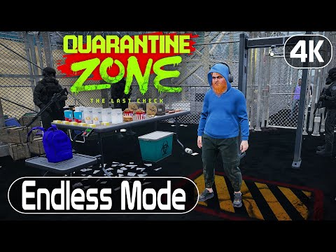 Quarantine Zone: The Last Check | Endless Mode - 50 Days | 100% Upgrades | Walkthrough No Commentary