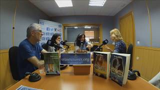 Hada Milles presenta sus libros en Radio Fuenlabrada