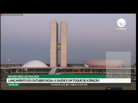 Lançamento Outubro Rosa - Secretaria da Mulher - 01/10/2020 18:12