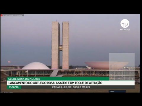 Lançamento Outubro Rosa - Secretaria da Mulher  - 01/10/2020 18:12