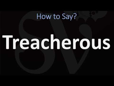 How to Pronounce Treacherous? (CORRECTLY)