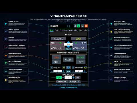 Video Exp5 VirtualTradePad PRO SE for MT5