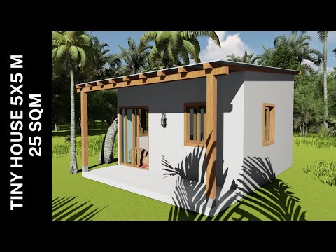 Awesome Tiny House  5x5 m (25 sqm)
