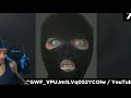 Flightreacts SCARED Of A White Guy In A Ski Mask