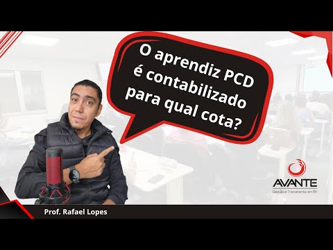 O Aprendiz PCD é contabilizado para qual cota?