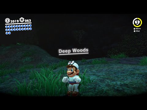 SUPER MARIO ODYSSEY - Deep Woods Moons | Wooded Kingdom
