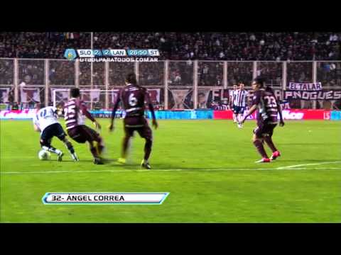 Gol Correa. San Lorenzo 2 Lanús 2. Fecha 19. Torneo Final 2013