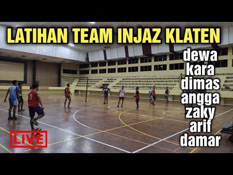 LATIHAN TEAM INJAZ KLATEN DI GOR GELAR SENA