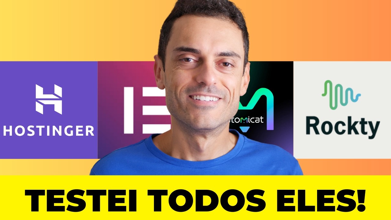 Qual é o MELHOR CRIADOR de PÁGINAS? Testei 4 opções na PRÁTICA! Qual gostei mais?