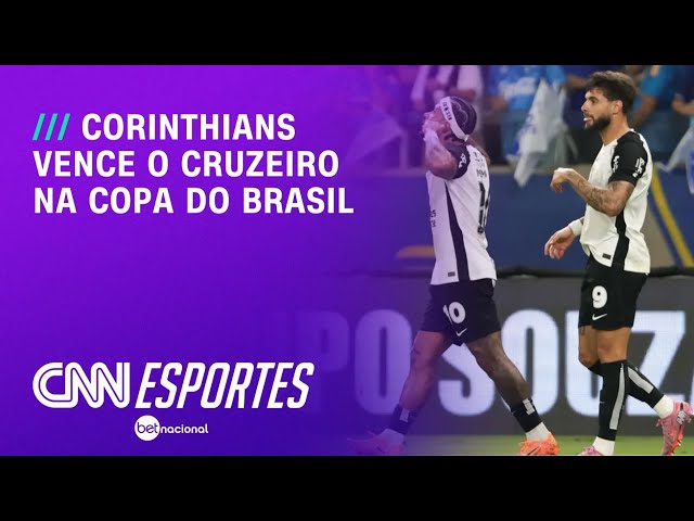 Corinthians vence Cruzeiro e abre vantagem na Copa do Brasil | CNN NOVO DIA