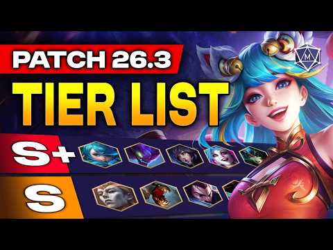 NEW TIER LIST for League of Legends Patch 26.03 | Season 2026