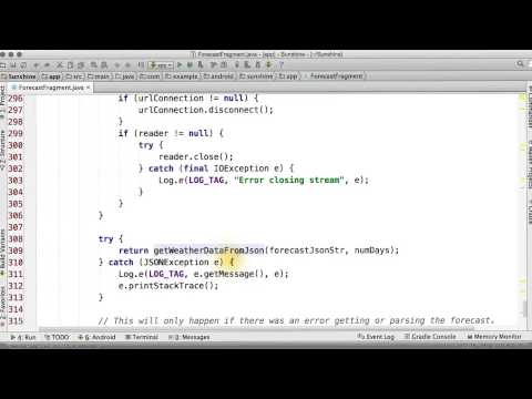 JSON Parsing - Developing Android Apps
