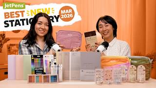 Best New Stationery of MARCH 2026 at JetPens | Planners, Gel Pens, Stamps, Stickers, & MORE! ✨