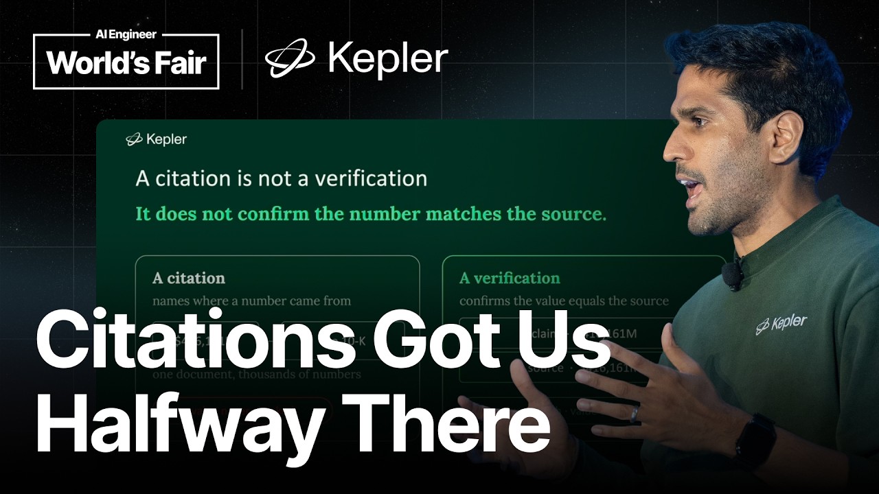 Kepler CEO on Verifiable AI for Finance - AI Engineer