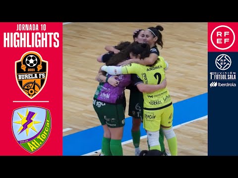 Resumen #PrimeraIberdrola | REYCO Burela FS 0-2 Nueces de Ronda Atlético Torcal | Jornada 10