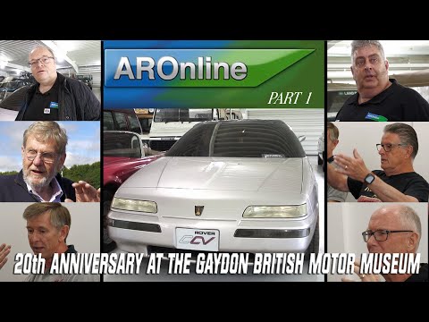 Aronline.co.uk 20th Anniversary at the Gaydon British Motor Museum Part 1