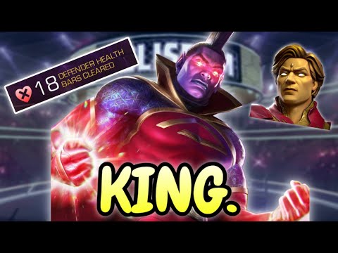 Gladiator ist der König des Kolosseums: 18-Lebensleisten-Run gegen Adam Warlock! | Mcoc