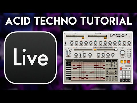 Acid Techno Start to Finish with Phoscyon 2 - Making a Complete Track in Ableton Live