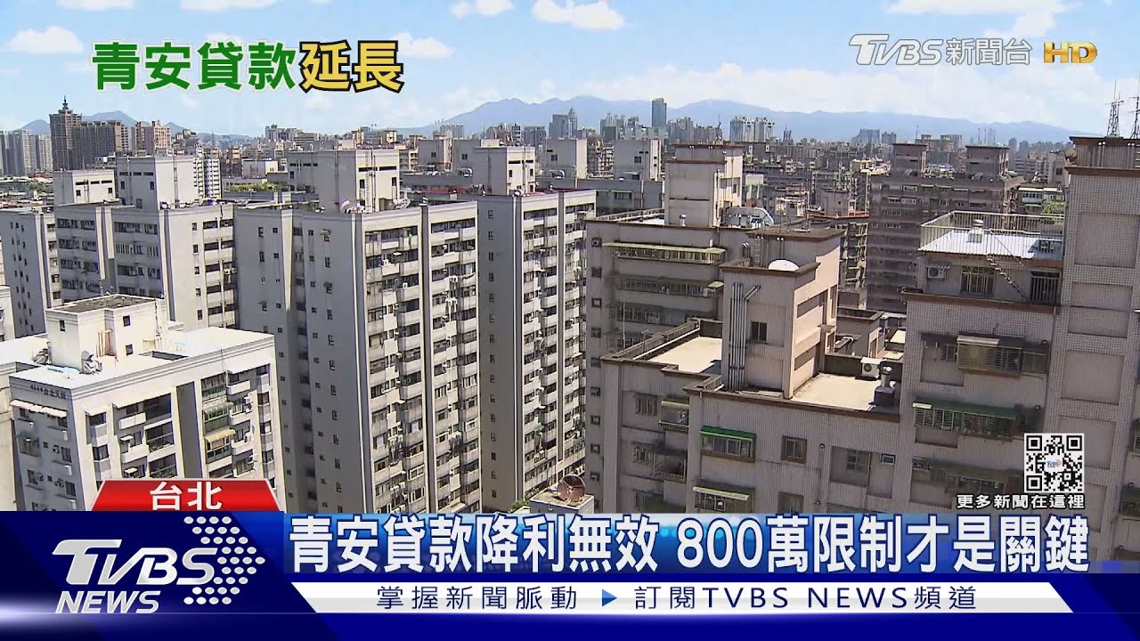 買房首購族看過來!「青安貸款」利率減半碼優惠可望延長