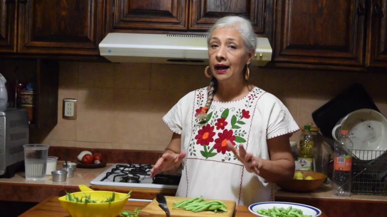 Como cocinar Ejotes con crema