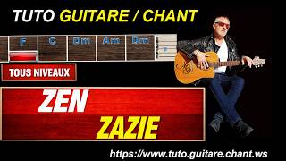 Tuto Guitare et chant Zazie Zen