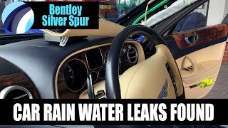 Bentley Silver Spur Rain Water Leaks