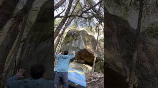 Video thumbnail de Bridge to nowhere, V8. Yosemite Valley