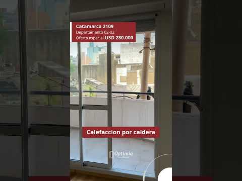 Venta de departamento | Catamarca 2109 02-02 | Oferta especial USD 280.000