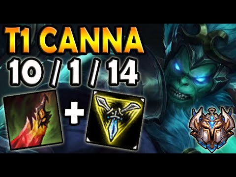 Wukong vs Volibear TOP [ T1 Canna ] Challenger Korea