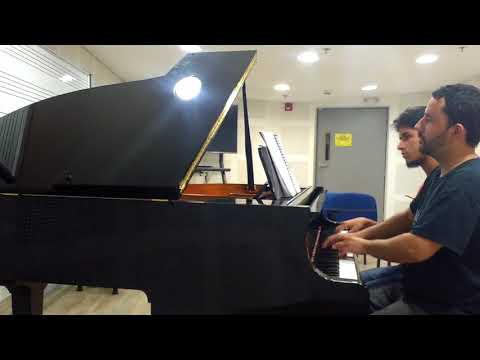 Valse élégiaque four hands Godowsky