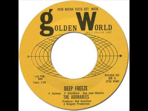 THE ADORABLES - DEEP FREEZE [Golden World 4] 1964