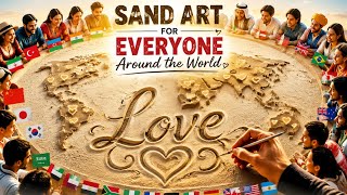 Send Your Name From Any Country | I Will Write It With Sand Art live
