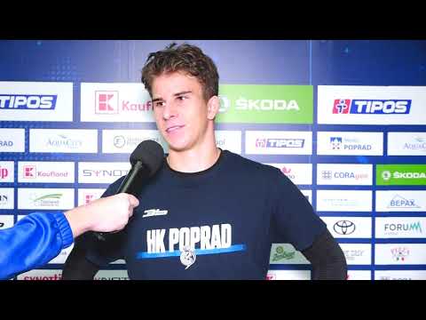 Filip Mešár po zápase s Nitrou (1. kolo)