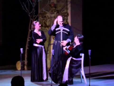 Georgian folk ensemble KERIA    kalakuri popuri