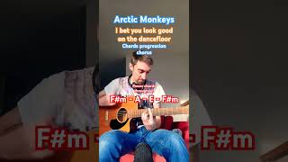 I Bet You Look Good On The Dancefloor - Arctic Monkeys #guitar # chords #arcticmonkeys  #tutorial