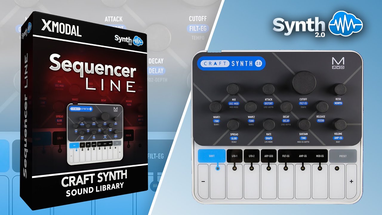 TPL001 - Sequencer Line - Modal Craft Synth ( 56 presets ) Video Preview