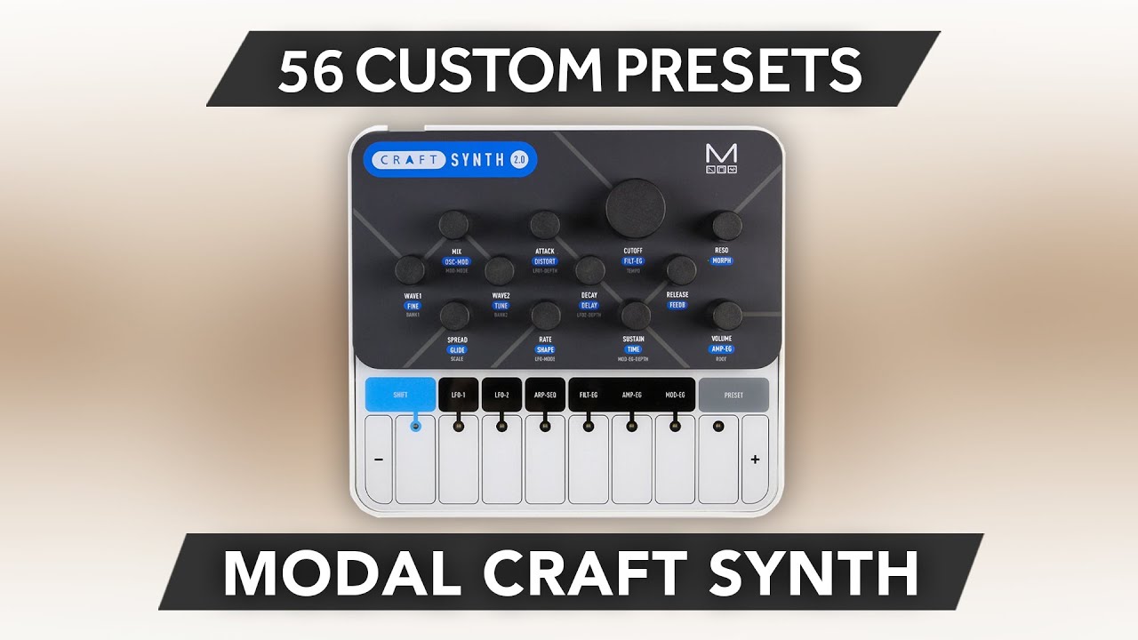 TPL001 - Sequencer Line - Modal Craft Synth ( 56 presets ) Video Preview