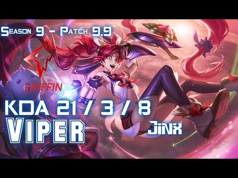 GRF Viper JINX vs KAI'SA ADC - Patch 9.9 KR Ranked