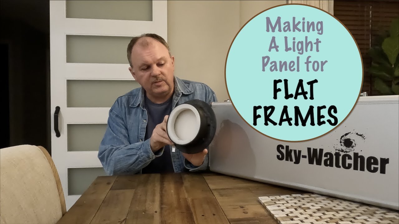 Watch video Making a Telescope Light Panel for Flat Frames Now Making a Telescope Light Panel for Flat Frames