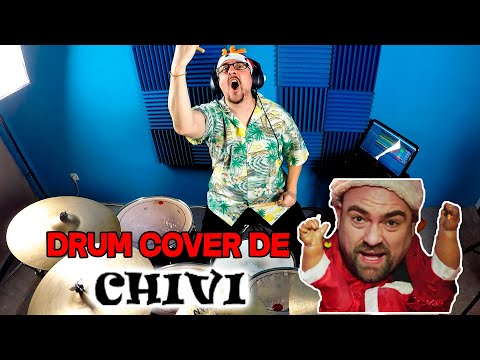 🎅 EL CHIVI "Me cago en la puta Navidad" - Drum Cover BATERÍA 🤮