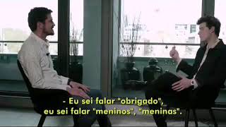 Shawn Mendes falando Português