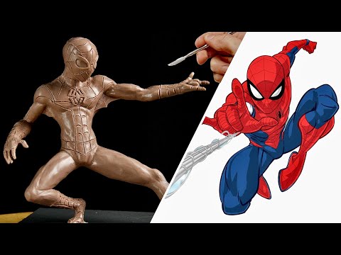 Sculpting SPIDER MAN | Spectacular's SPIDER MAN