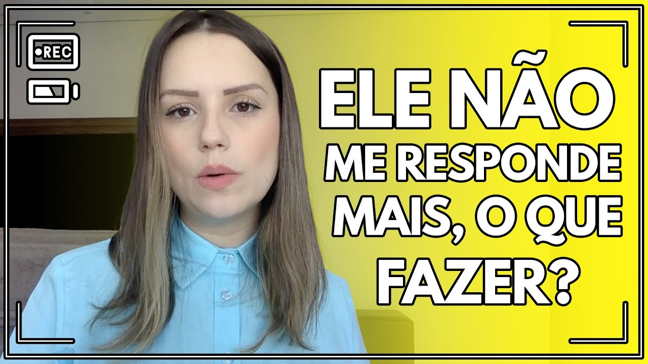 Ele parou de te responder Saiba o que fazer