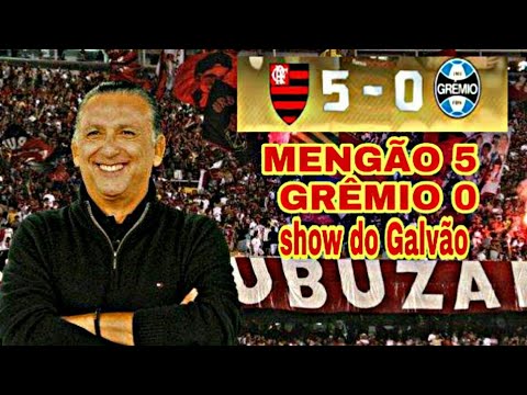 FLAMENGO 5 X 0 GRÊMIO COM GALVÃO BUENO/ 23-10-2019/ SÓ GOLS/LIBERTADORES/ JOGÃO
