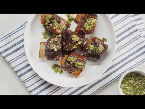 Slow Cooked Short Ribs with Gremolata