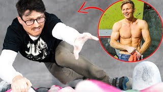 Pro Climber pretends to be Beginner in LA