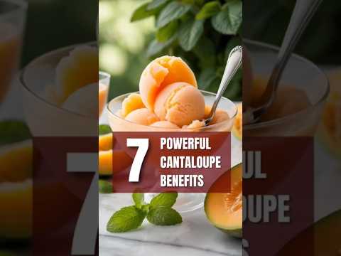 7 Powerful Benefits of Cantaloupe You Need to Know! (Why You Should Eat Melon Daily) #cucamelons