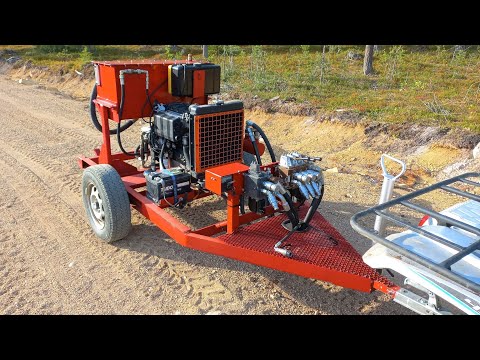 Diesel-Powered Hydraulic Power Pack i made