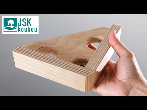 Einfach und genau! Erstellen Sie einen 45-Grad-/90-Grad-Holzbearbeitungs-Prototyp-Master